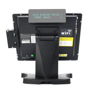 High Resolution All-In-One Restaurant POS Machine , POS <strong>Software</strong> ,POS <strong>System</strong> with Card Reader - Product Image 2