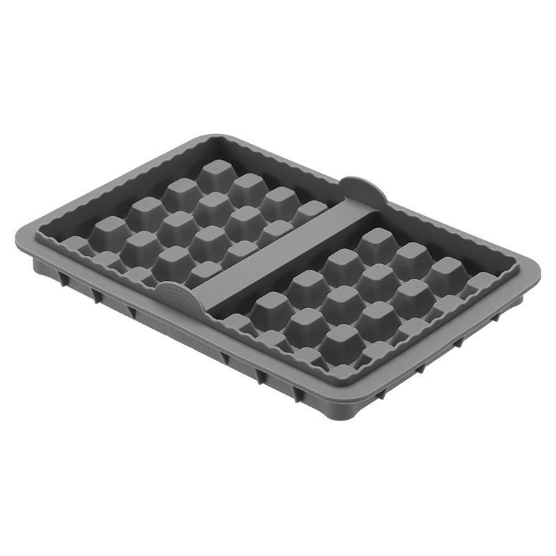 Molde para gofres gris