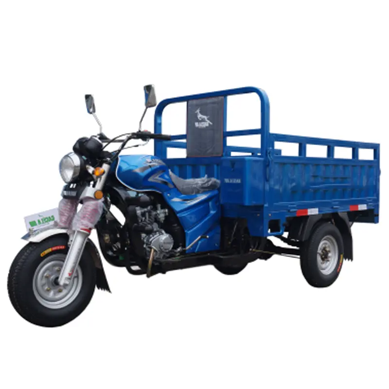 Mô hình mới động cơ Trike ba bánh xe ba bánh Xăng ba bánh xe máy chở hàng loader 3 bánh xe tải nước coold ba bánh không revie