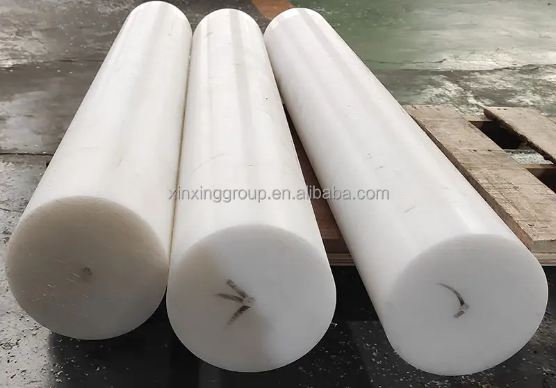 Varillas de plástico UHMWPE coloridas de polietileno de alta calidad, varilla/tubo/barra UHMWPE de tamaño más largo