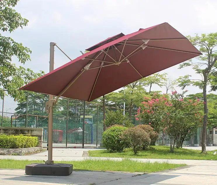 도매 판촉 빅 사이즈 정원 파라솔 파티오 태양 야외 우산 레스토랑