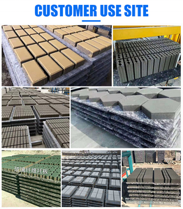 Promoción de mitad de año Paleta de bloques de fibra Gmt reciclada de plástico para línea de producción de máquinas de fabricación de ladrillos de hormigón - Product Image 5