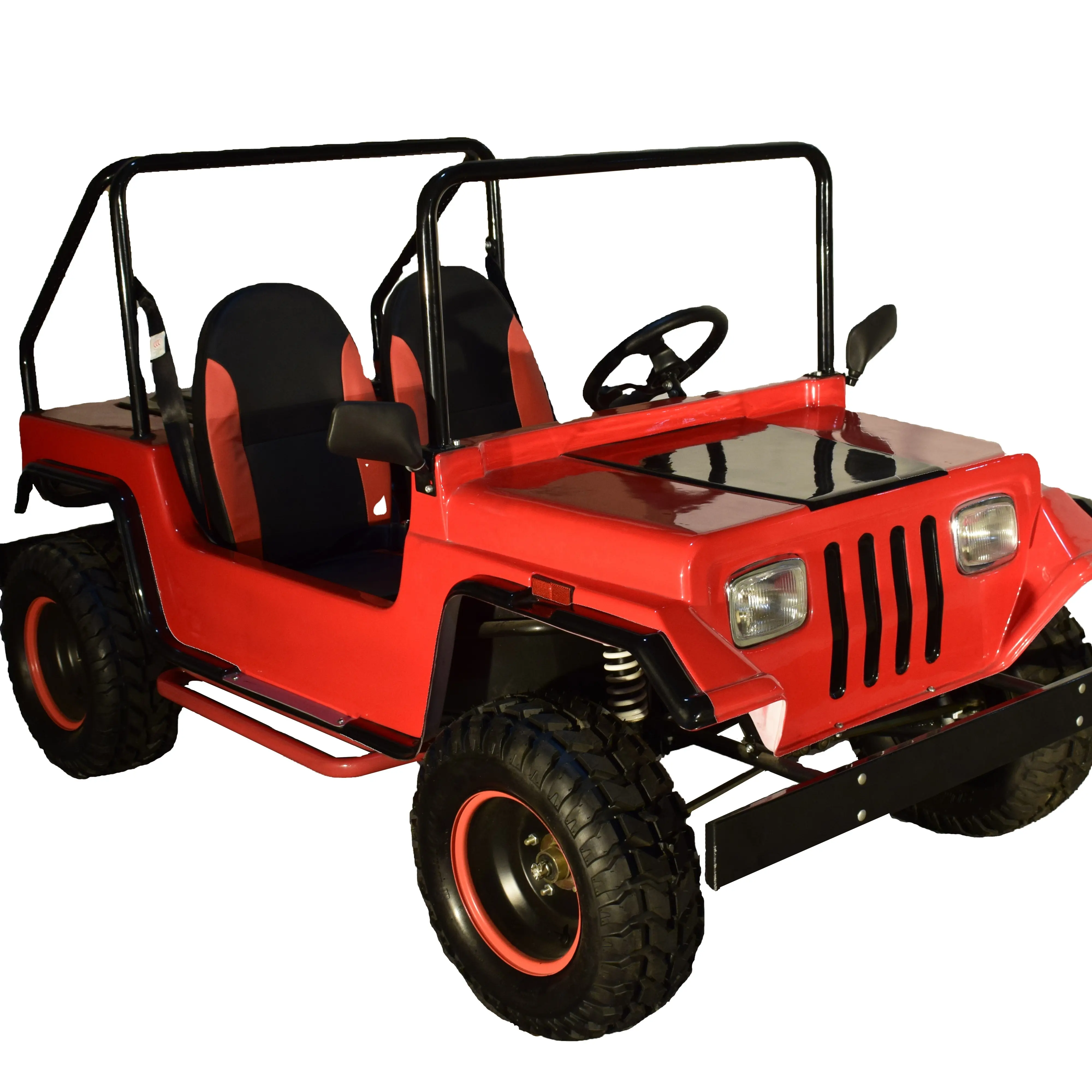 Gas Mini Buggy 2WD 4WD ATV 125cc Mini Jeep Mobil Off-Road untuk Orang Tua-anak