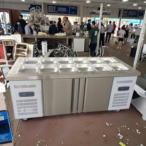 Tự Chứa mở tủ lạnh hệ thống hiển thị mở truy cập thiết kế ướp lạnh khu Tủ đông cơ sở cho <span class=keywords><strong>Grab</strong></span>-<span class=keywords><strong>and</strong></span>-<span class=keywords><strong>Go</strong></span> thực phẩm - Product Image 6