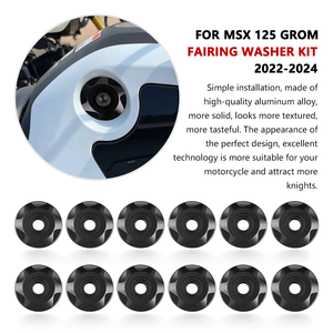 For <strong>Honda</strong> Grome MSX125 <strong>MSX</strong> 125 2024 2023 2022 Motorcycle Body Systems Kit Fairing Washers Screw Side Panel Garnish Washers - Product Image 5