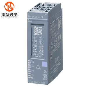 Nuevo Original 6ES7134-6PA01-0CU0 SIMATIC ET 200SP módulo de entrada analógica AI medidor de energía CT HF para transformador de corriente 1A o 5A - Product Image 1