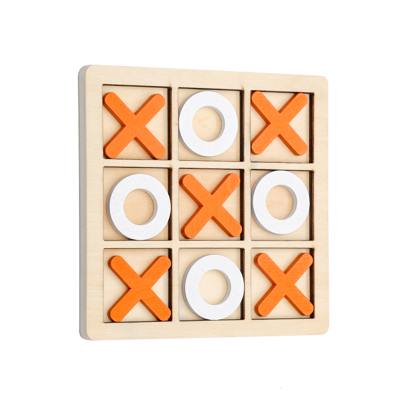 Juego de mesa naranja con buena forma.
