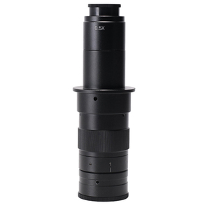 Lente de objetivo de cámara de microscopio de vídeo 180X, accesorios de lente de Zoom ajustable múltiple 180, para cámara VGA USB - Product Image 5