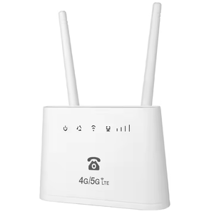 Módems de Internet inalámbricos 4G Wifi 4G FWA CPE RJ11 VoLTE Router de llamada de Voz 4G LTE Router con 4G B1/3/5/7/8/20/28/38/40/41 - Product Image 1