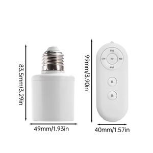 Переключатель умного таймера E27 беспроводной, 85 В-265 В - Product Image 4