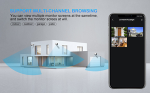 ZCVISION ใหม่สมาร์ท2MP ระบบกล้องรักษาความปลอดภัยบ้านไร้สายในร่มกลางแจ้งเฝ้าระวังแบตเตอรี่ WiFi กล้อง IP ที่มีวิสัยทัศน์คืน - Product Image 4
