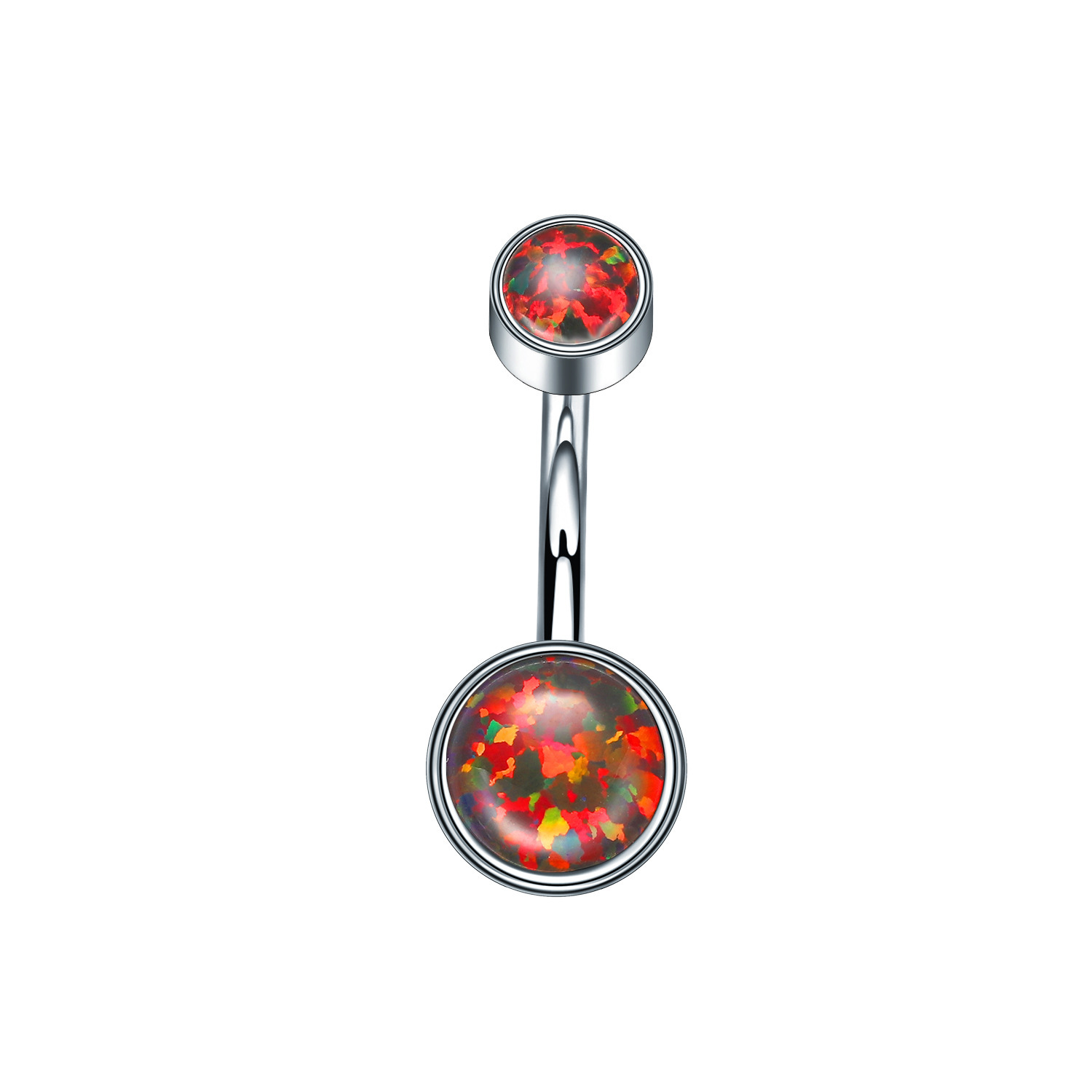 Opale rouge foncé