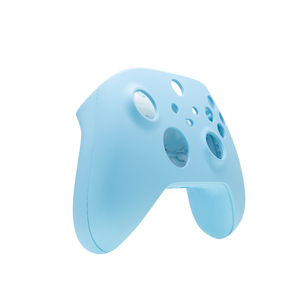 Xbox serisi X S için katı açık mavi tam Set ön ve arka kapak yan ray Shell kılıf denetleyici ön Faceplate - Product Image 1