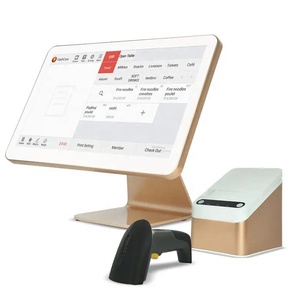 Venta caliente Android 11 pos sistemas de hardware táctil pantalla táctil de 15,6 pulgadas sistema Android pos con software de por vida - Product Image 1
