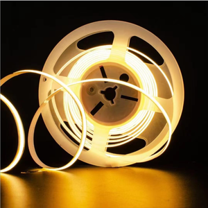 แถบไฟ Led COB แบบ Led 10มม.,ความหนาแน่นสูงไม่มี Led Dot FOB แถบไฟ Led 24V 480 Led/ยืดหยุ่น Cob