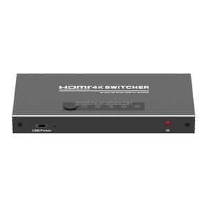 4K 5 in <strong>1</strong> Out 5 Port <strong>HDMI</strong> Switcher Selector Box with IR Remote Control &amp; Auto <strong>Switch</strong> Support 4K@30Hz, <strong>HDMI</strong> <strong>1</strong>.<strong>4</strong>, 3D, 1080P - Product Image 4