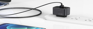 EU 65W PD Charger with Type-C Port PC V0 <strong>Input</strong> &amp; 100-240V <strong>AC</strong> <strong>Output</strong> <strong>DC</strong> 20V/3.25A Product Type Chargers &amp; <strong>Adapters</strong> - Product Image 2