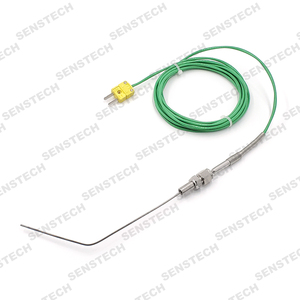 Sensor de temperatura de termopar tipo K J T personalizado con sonda larga y soporte Sensor de alta temperatura - Product Image 3