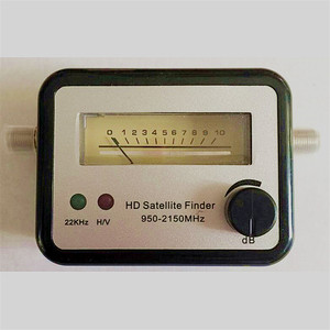 Digital Satellite Finder Meter LNB Digital TV Signal <strong>Satfinder</strong> for Find Alignment Signal of Receptor