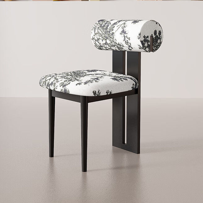 Waxberry velvet upholstery with black solid wood frame