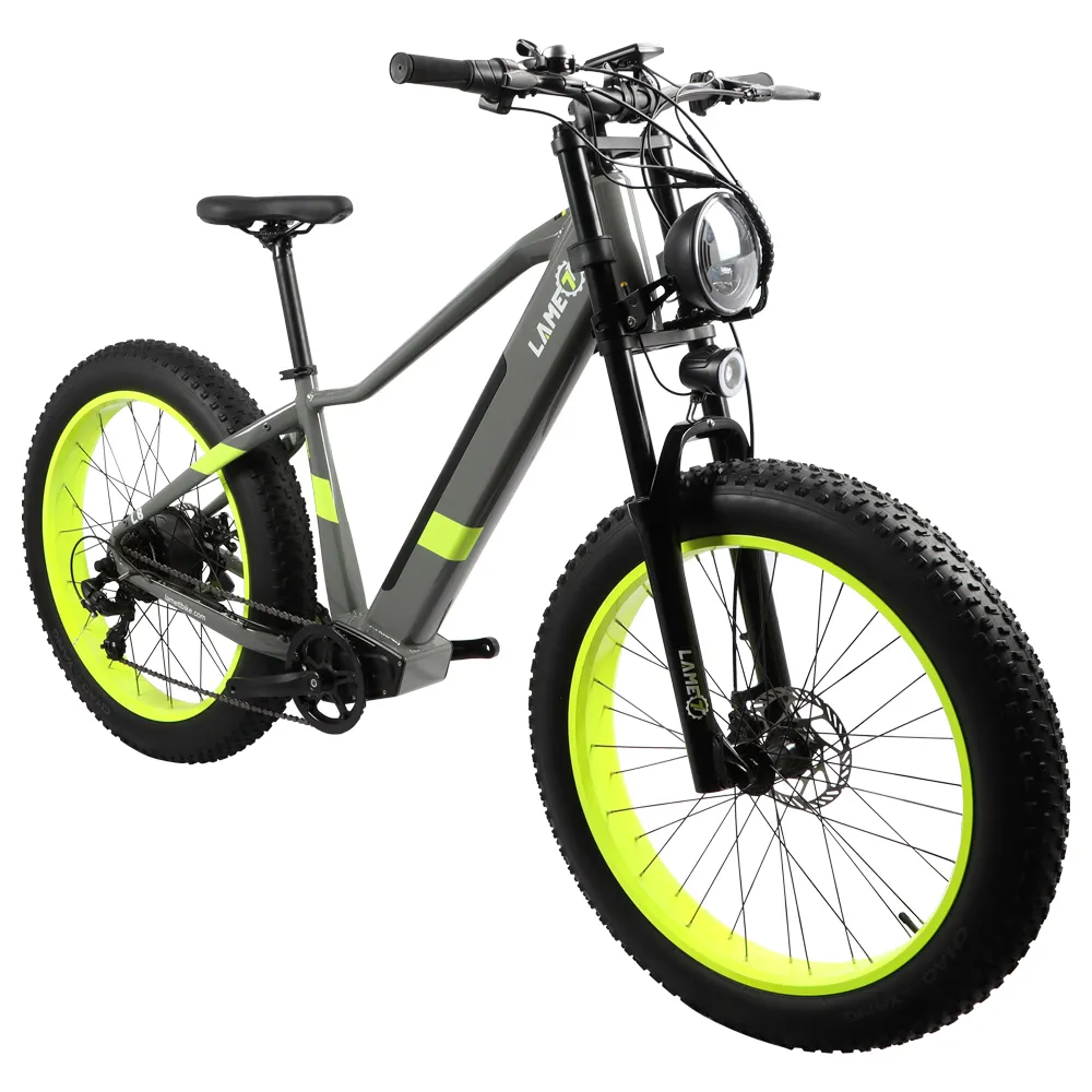 Ebike fat bike mountain fast 26 pollici freno idraulico dirtbike per la consegna con telaio di spedizione gratuito pneumatico grasso ad alta velocità ebike