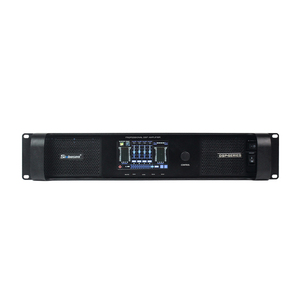 <strong>DSP</strong>-20Q AES FIR 4.3 Inch Touch Screen Led <strong>Display</strong> Screen Class TD Switching Subwoofer Speaker Amplifier With <strong>Dsp</strong> Built in - Product Image 1