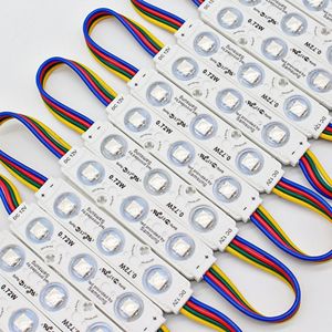 Оптовая Продажа с фабрики RGB светодиодный модуль SMD 5050 12 В 7515 Водонепроницаемый 0,72 Вт 3Led уличный впрыск Smart RGB светодиодные модули - Product Image 3