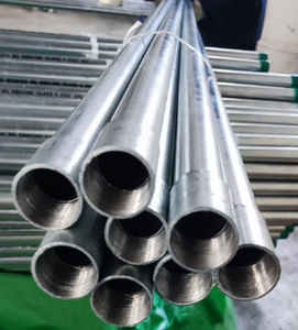 Elektrikli çelik için sınıf 3 ve sınıf 4 BS4568 standart dişli boru boruları EMT boru - Product Image 5