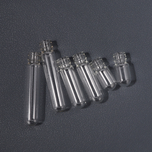 1.5ml 2ml 3ml 5ml Round Bottom Glass Bottle for Cosmetics Essential Oils Serum Samples Glass Bottle with Plastic <strong>Tear</strong> off Lid - Product Image 2