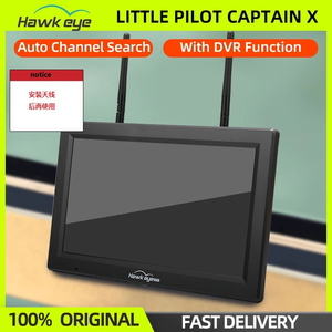 HAWK-EYE 10,2 Pulgadas FPV Monitor DVR para Drones Dual 5,8G Receptores Little pilot Captain X10.2inch 5,8G Hawkeye Monitor - Product Image 3