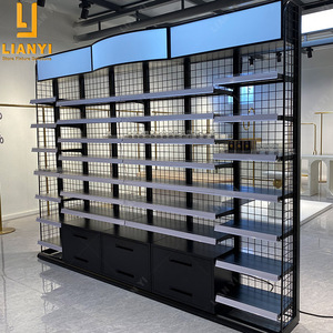 Einzelhandel geschäft Rauch regal Display Zigaretten vitrine Rack mit Acryl schieber - Product Image 6