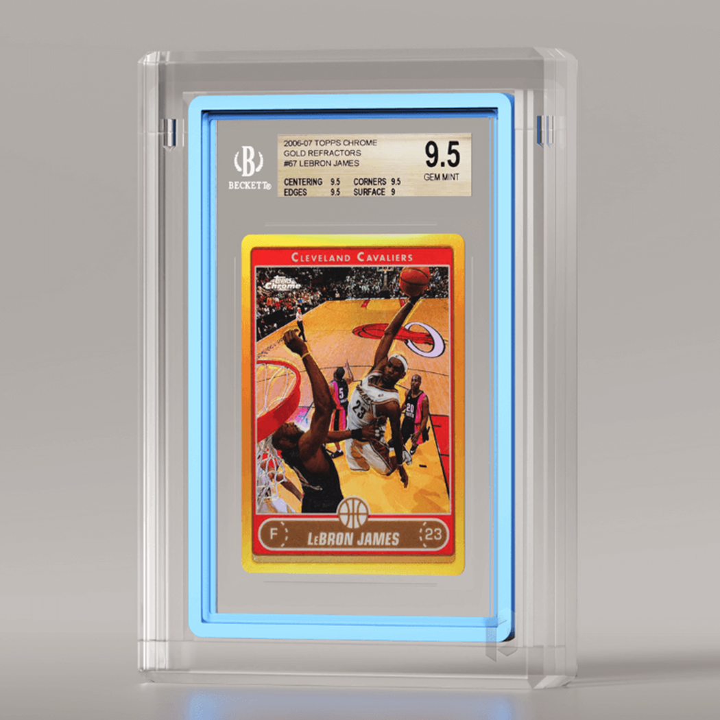 Tarjetas de calificación BGS con cubiertas protectoras