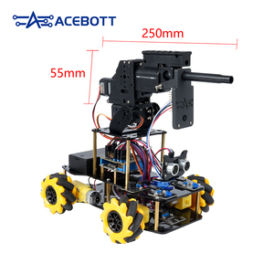 Programmier bare Kamera Vision Soft Ball Launcher Roboter Smart Car Kit für STEM Coding Learning DIY Projekt für Arduino