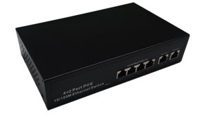 Yönetilmeyen 6 10/100bps Ağ Bağlantı Noktası POE Anahtarı, Uyarlanabilir Cihazlara Otomatik Olarak Sağlanır Bilgisayar Donanım Yazılımı - Product Image 2