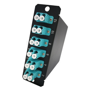 KEXINT Caja de fibra óptica 12 núcleos MPO MTP LC Panel de conexión de fibra óptica Módulo MPO Cassette - Product Image 4