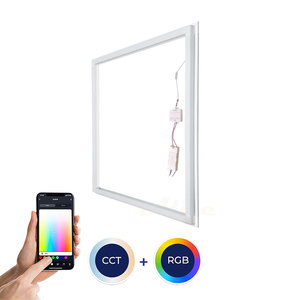 แผงไฟกรอบ RGB LED แบบปรับได้ปรับแสงได้2X2 2X4 CCT - Product Image 4
