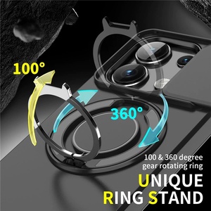 Zırh manyetik dirsek cep telefonu Iphone kılıfları 17 16E 16 15 Promax slayt kamera Lens koruma kapağı Apple 13 12 11 Pro için - Product Image 4