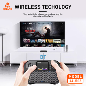 2.4G Wireless Mini Keyboard Mouse Seven-Color Running Horse Light Touchpad Computer <strong>Remote</strong> <strong>Controls</strong> - Product Image 3