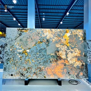 Yushi đánh bóng patagonia sang trọng lớn slab trắng hiện đại phong cách thiết kế cho nền tường nhà bếp Countertop - Product Image 3