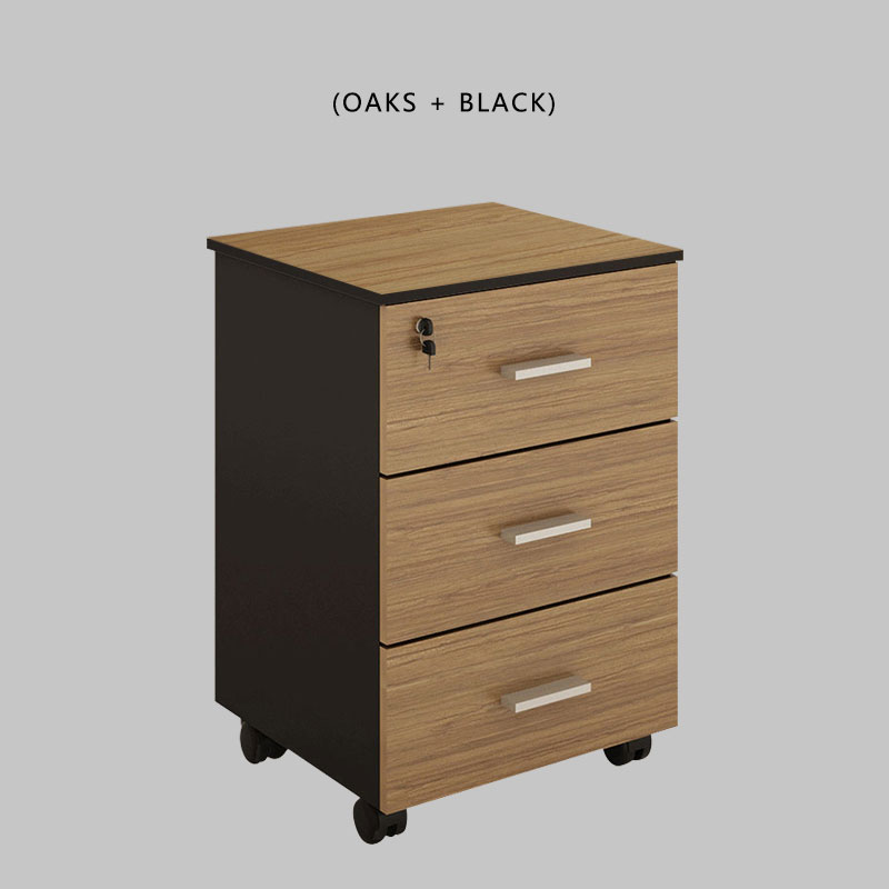 Gabinete de madera negro