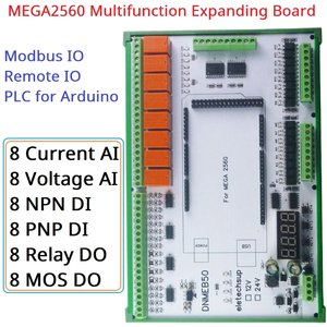 DNMEB50 16AI-16DI-16DO RS485 MEGA2560 <strong>R3</strong> IO Expanding Module Analog Digital Modbus Relay Board for Arduino Open PLC <strong>Remote</strong> IO - Product Image 5