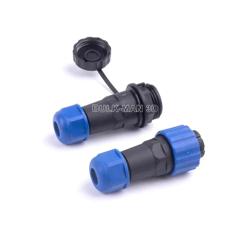 SD13 1Pin/2Pin/3Pin/4Pin/5Pin/6Pin/7Pin impermeable conector macho y hembra