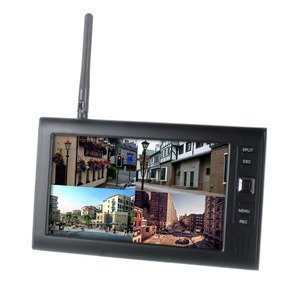 Sistema di sorveglianza di visione notturna di monitoraggio di sicurezza Wireless ad alta definizione con sensore CMOS grandangolare supporta scheda SD - Product Image 4