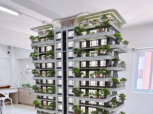 Modern Design Style Building Model for Real Estate Construction <strong>3D</strong> Model for Apartment <strong>Architecture</strong> Model - Product Image 6