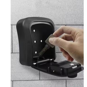 Neuer Smart Code Passwort Schlüssel Schließfach Aufbewahrung schlüssel Wand schlüssel Safe Wasserdichter Außen schlüssel kasten 4-stellige Passwörter - Product Image 3