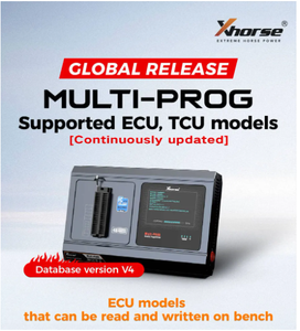Xhorse VVDI Multi-prog-ECU-Programmierer Pro-Level-Programmierer-Tool Neu unterstützen ECU TCU Read/Write/Clone-Upgrade von vvdi prog