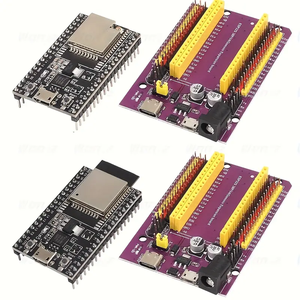 ESP32-DevkitC sensör modülü ve ESP32S 38 pimli genişletme kartları ile geliştirme kartı ESP32-WROOM-32U