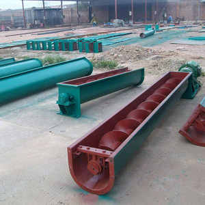 Equipamento De Manuseio De Materiais Transportador De Parafuso Flexível De Alta Qualidade Transportador De Parafuso Tipo U De Aço Inoxidável