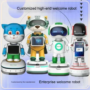政府機関および企業向けのカスタマイズ可能なショールームロボットデザイン歓迎レセプションQ & Aサービスロボット - Product Image 6