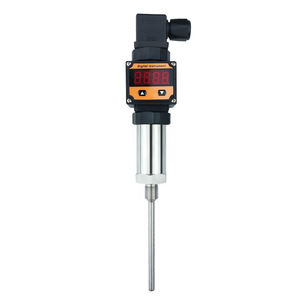 G1/2 Display digitale integrato trasmettitore di temperatura 4-20mA 0-10V inserzione sensore di temperatura Pt100 resistenza termica - Product Image 2